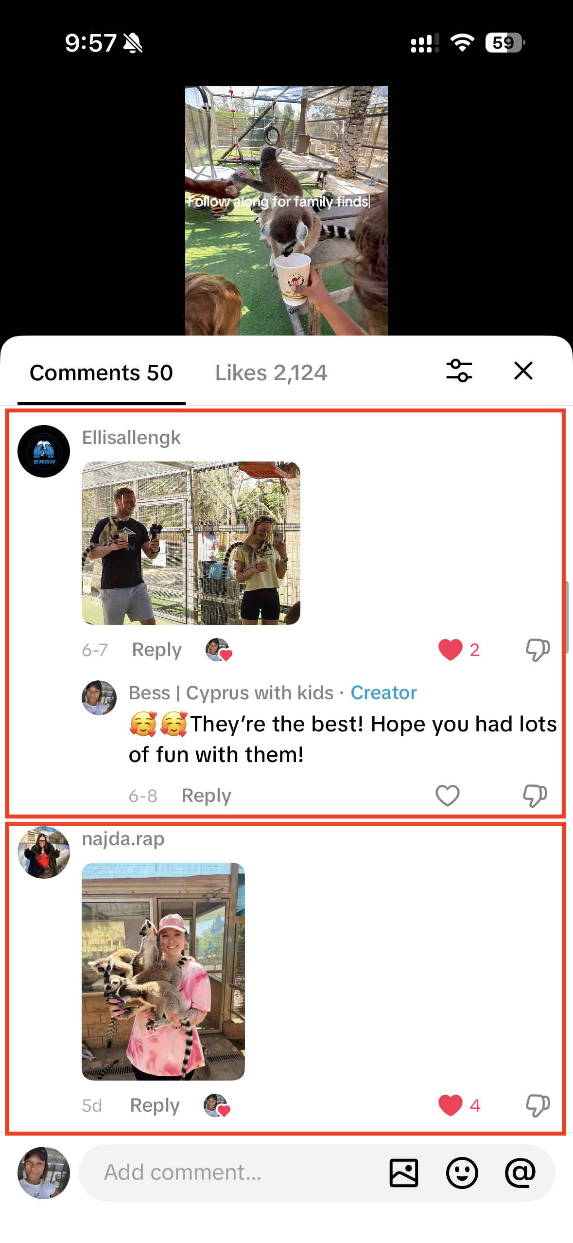 Parent comment